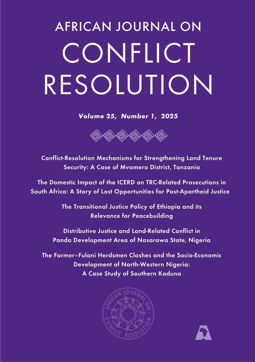 					View Vol. 25 No. 1 (2025)
				